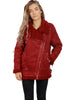 Oversized Faux Suede Faux Fur Shearling Jacket Coat