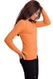 Soft Knitted Jumper with Cut- Away Hem