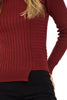 Soft Knitted Jumper with Cut- Away Hem