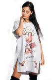 Urban Chic Print T- shirt Dress