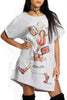Urban Chic Print T- shirt Dress
