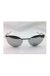 Cat Eye Sunglasses with Diamante and Curved arms